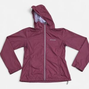Columbia Maroon Windbreaker Size M